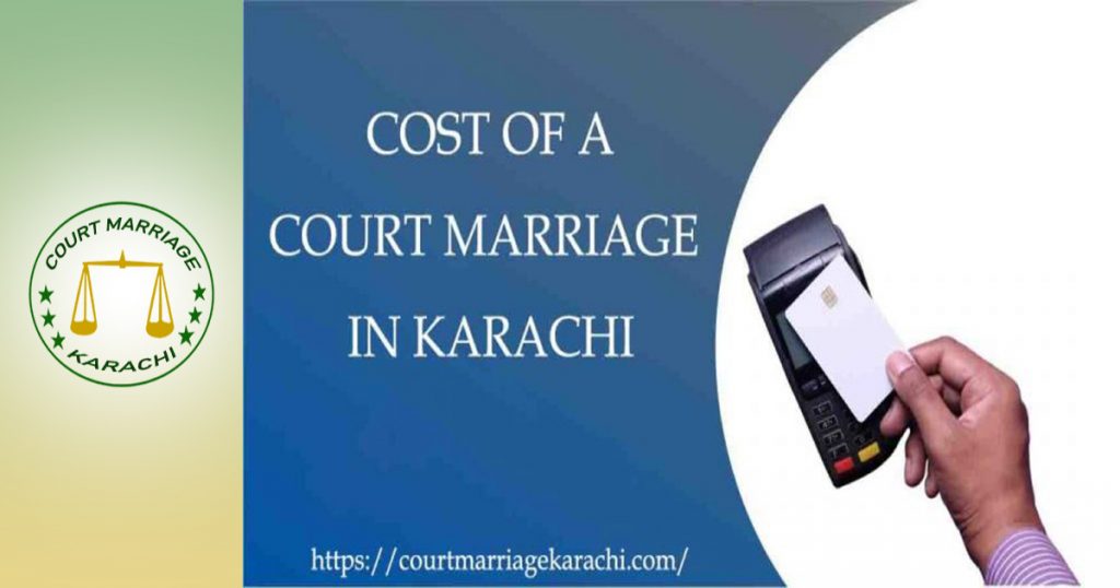 Cost of a court marriage in Karachi